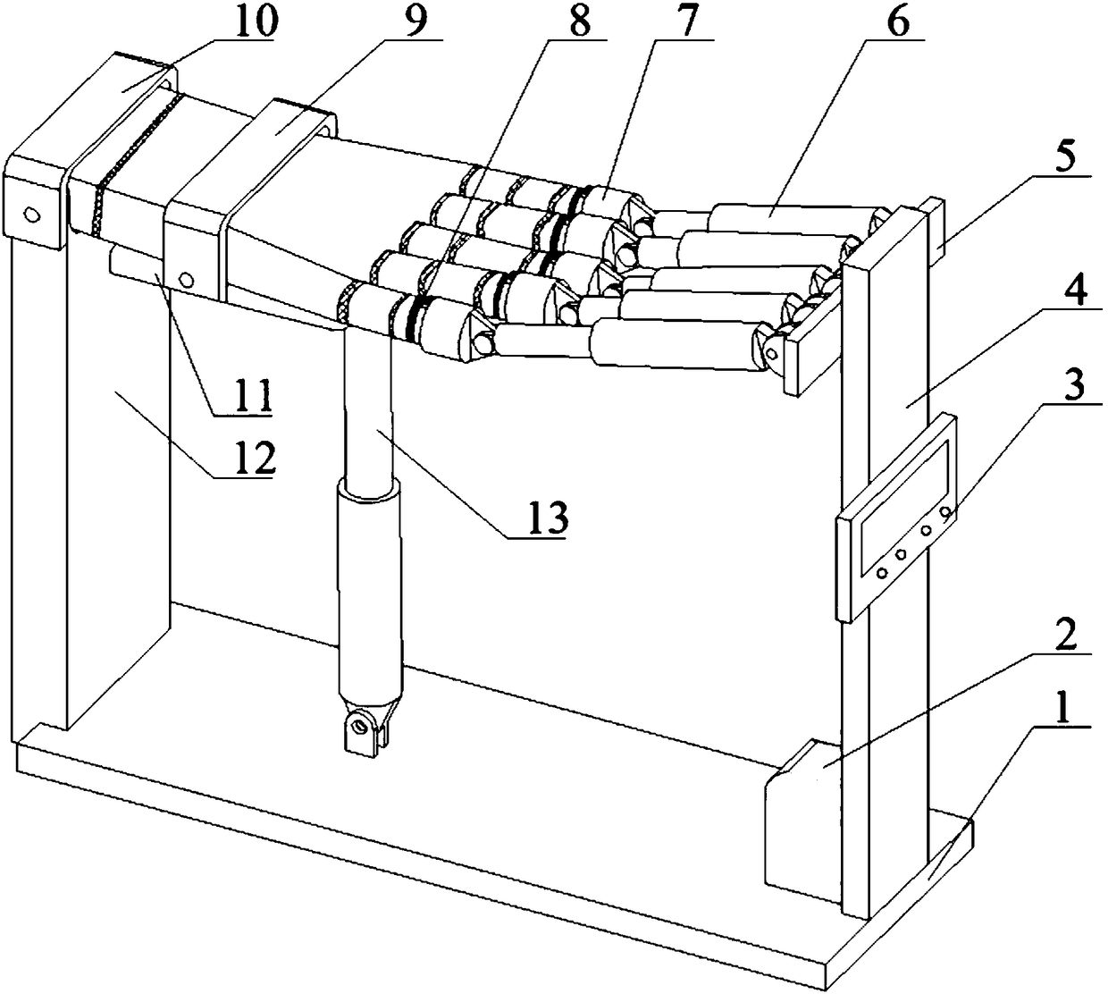 A hand rehabilitation training robot system and hand rehabilitation treatment method thereof