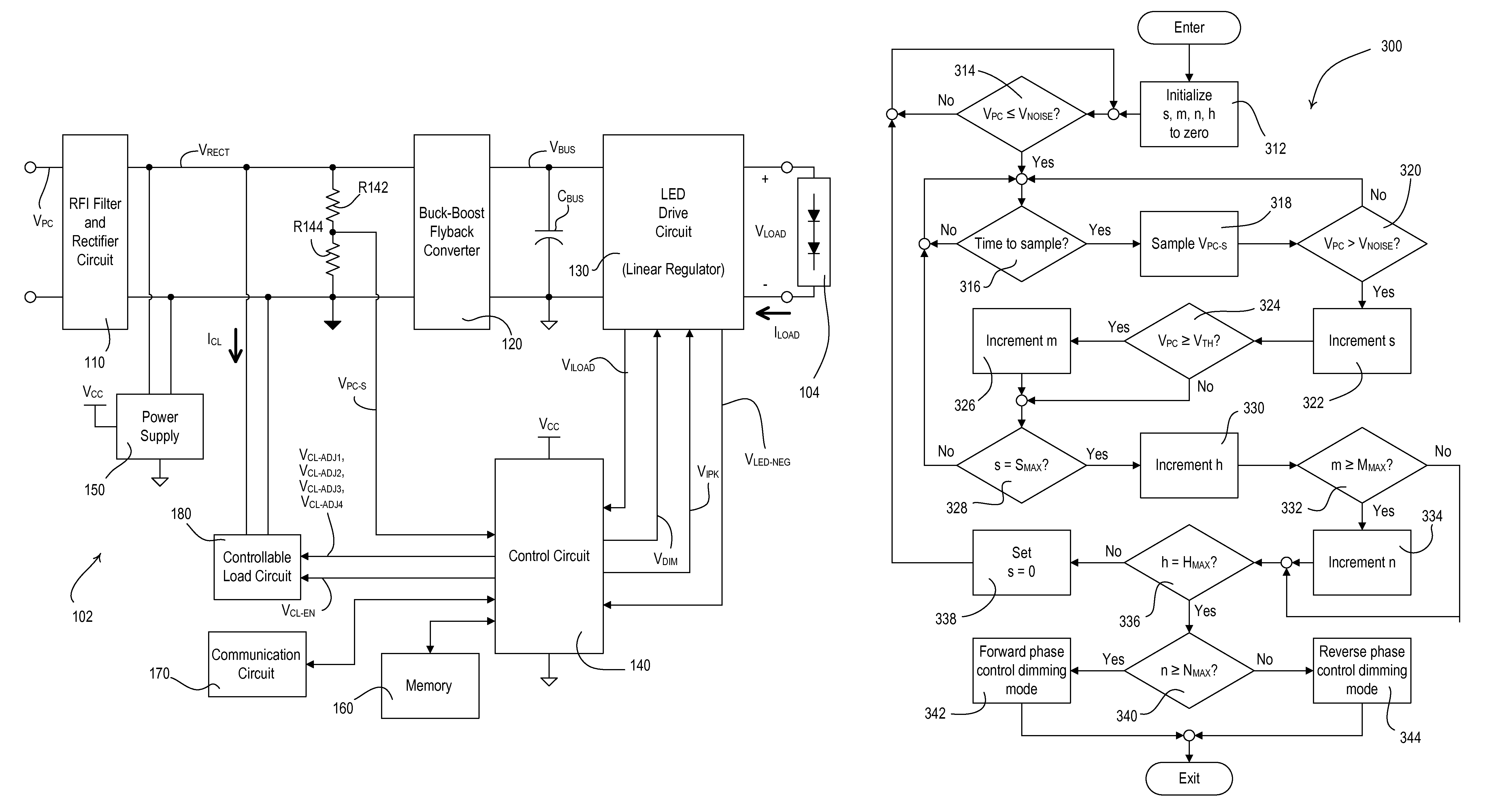 Controllable-load circuit for use with a load control device