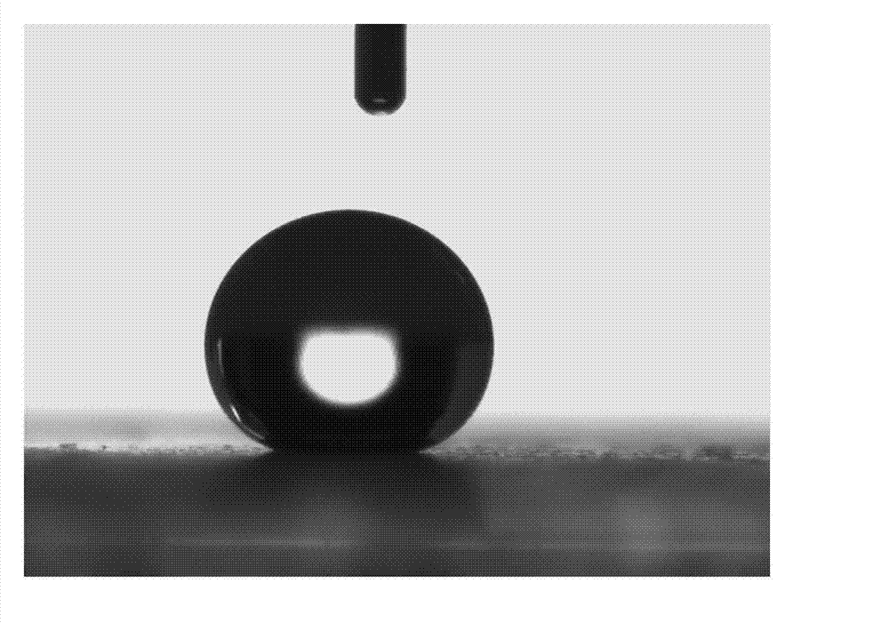 Preparation method for super-hydrophobic polypropylene film