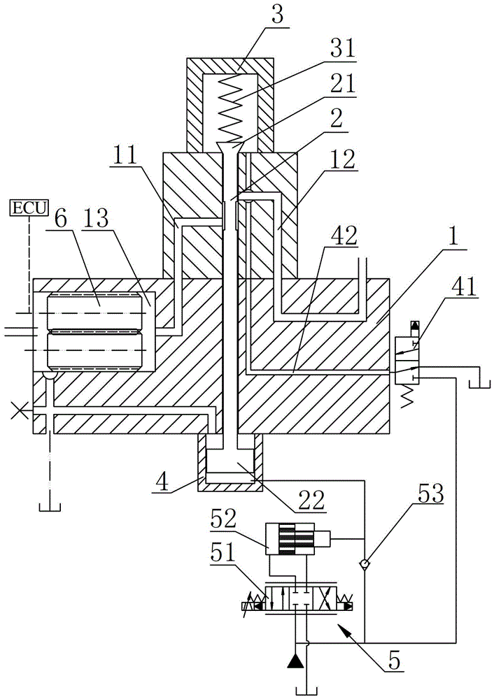 High pressure common rail fuel injection control system for low speed marine diesel engine