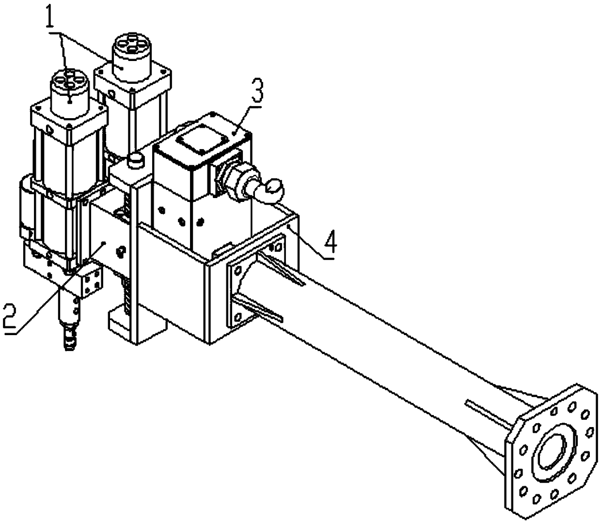 Single-sided double-point spot welding equipment