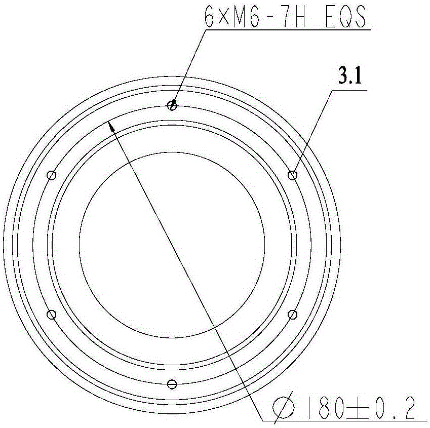 Processing method of aluminum alloy booster explosive cartridge class parts