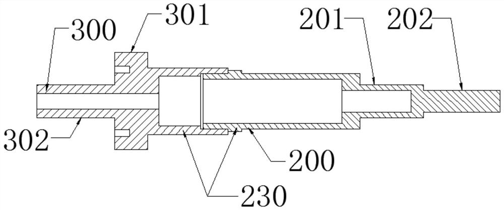 Pressure wave generating device for low-temperature refrigerator and assembling method of pressure wave generating device