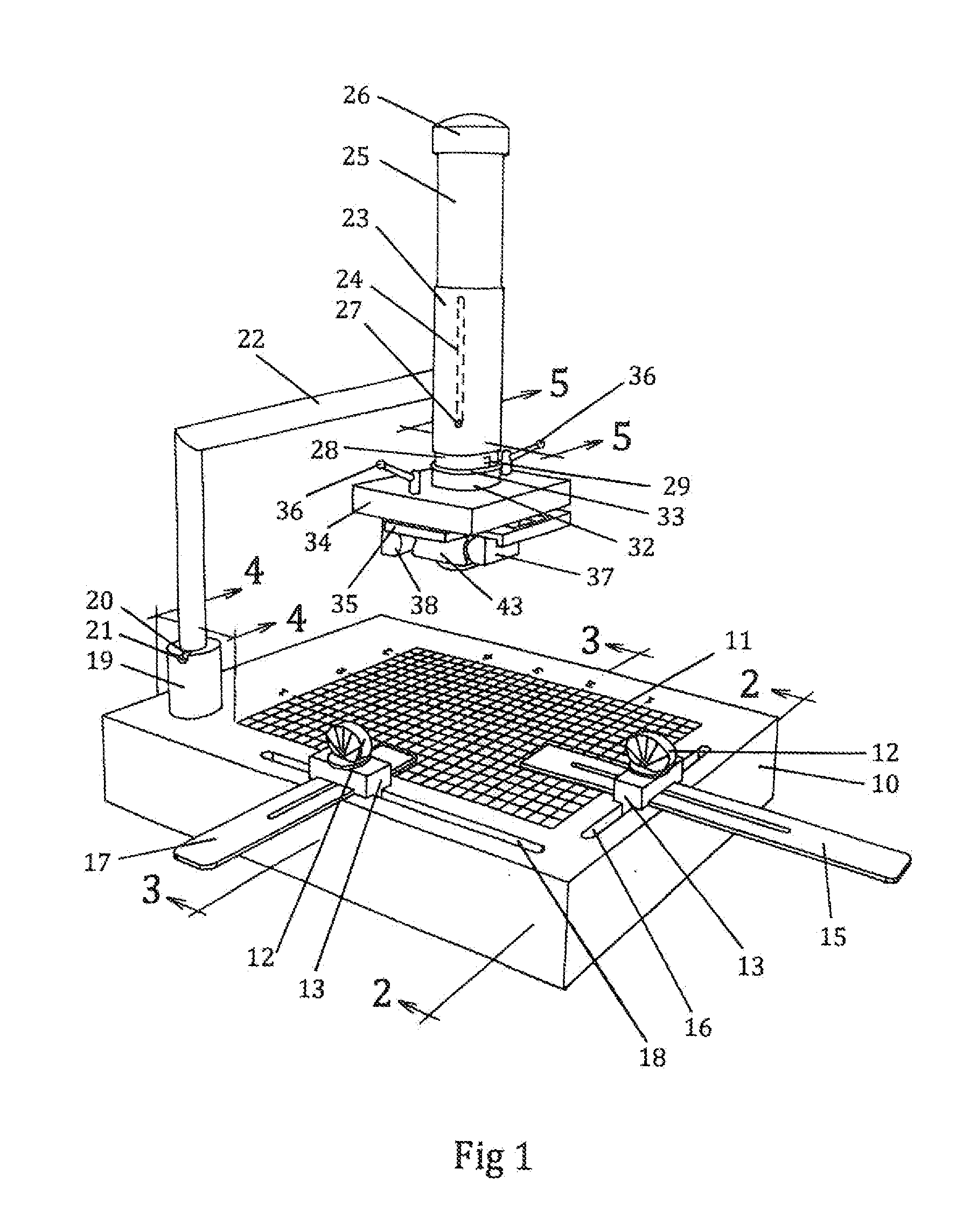 Stamp press