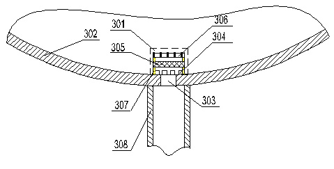 Vacuumizing method for producing large-sized composite material member and composite air extracting layer