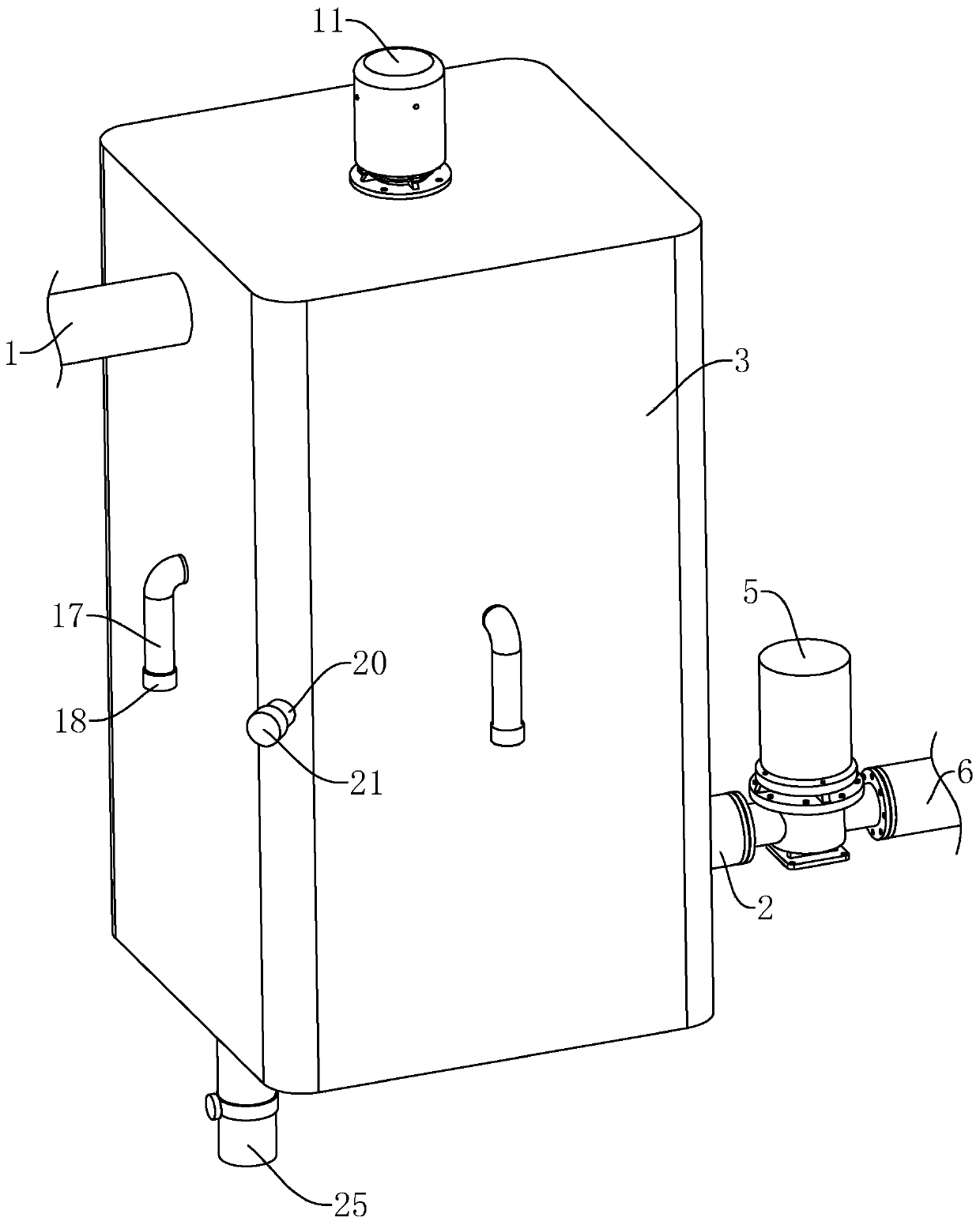 Municipal rainwater colleting system