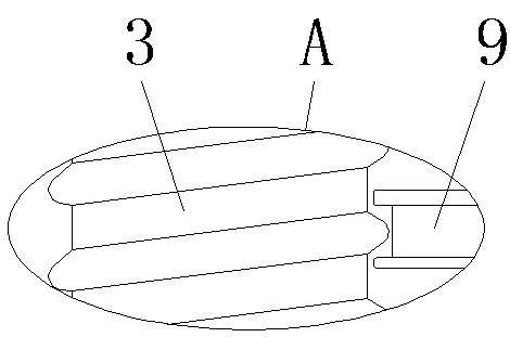 Clamping device capable of fixing two ends of textile machinery bobbin