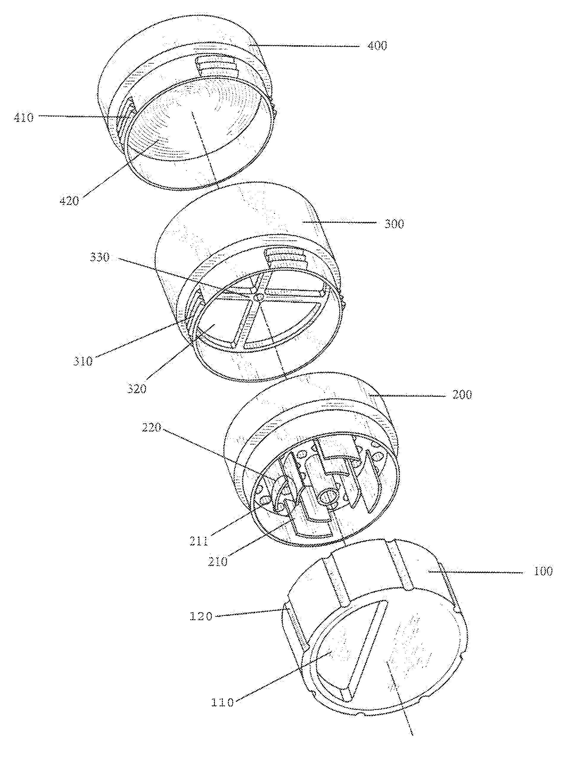 Apparatus for herb grinding and related methods