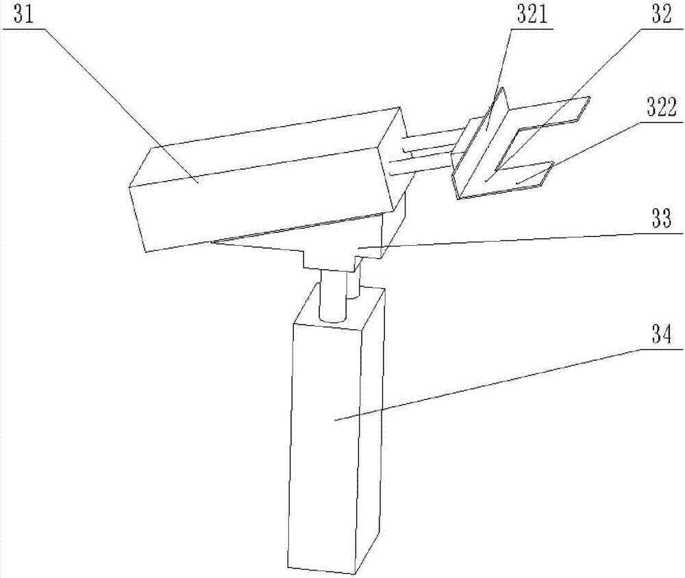 An automatic glue-spraying sealing mechanism for OPP packaging bags