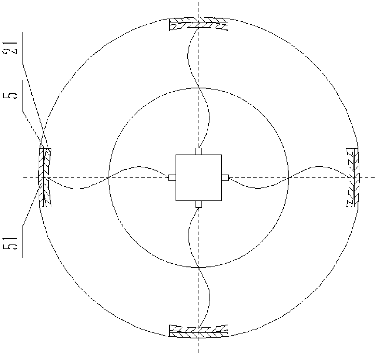 High-overload-resistant integrated guidance control system