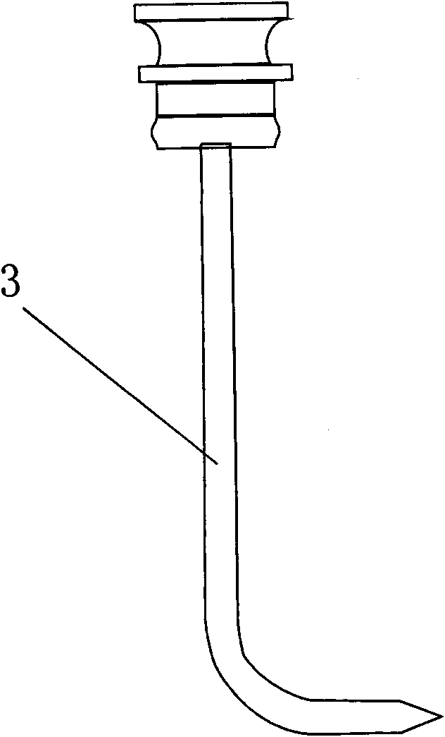 Catgut embedding and needle sheathing system for lumbar vertebral disc