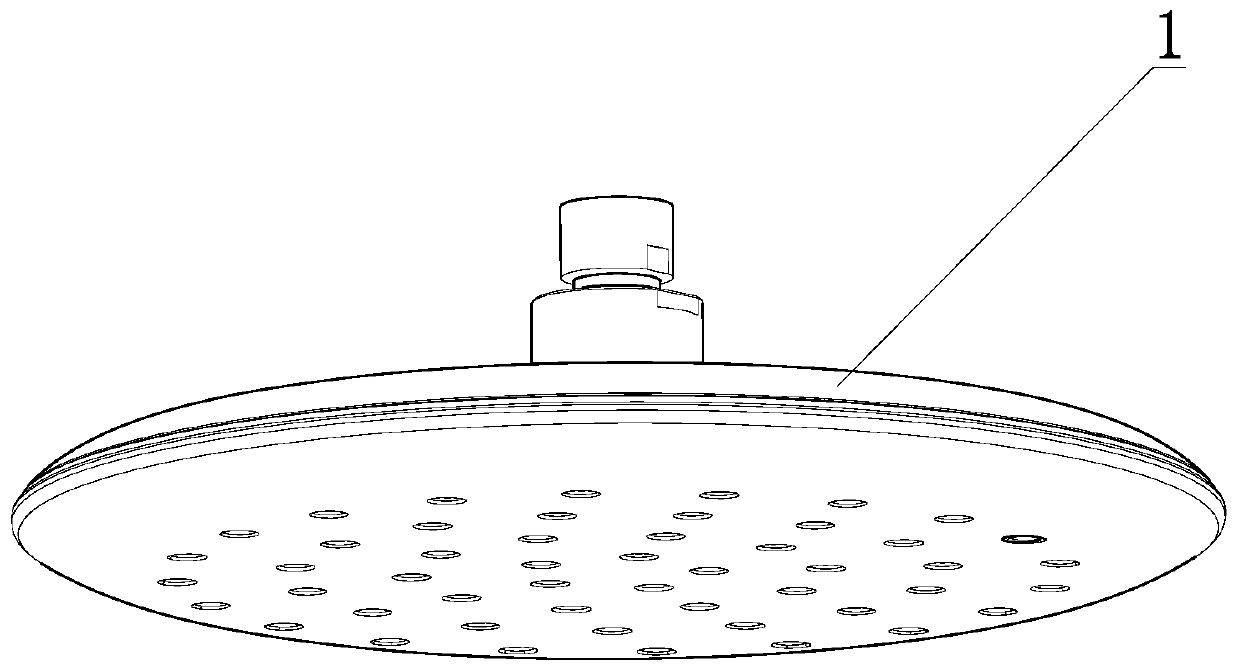 A water outlet device driven by water flow