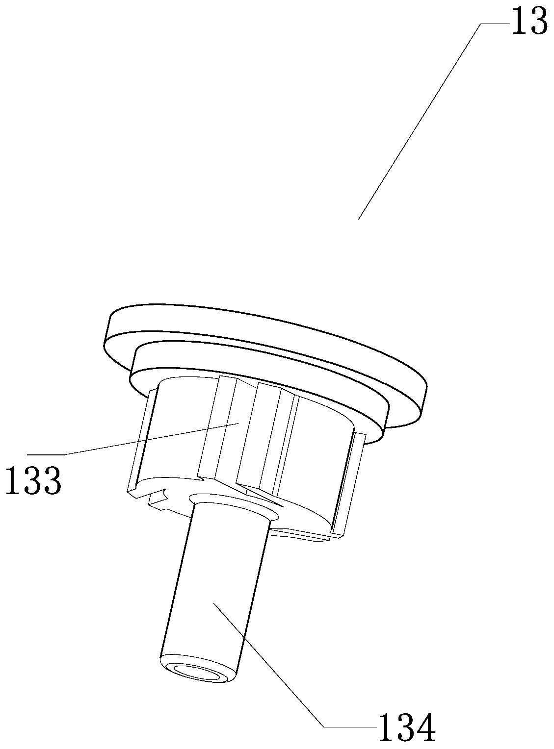 A water outlet device driven by water flow