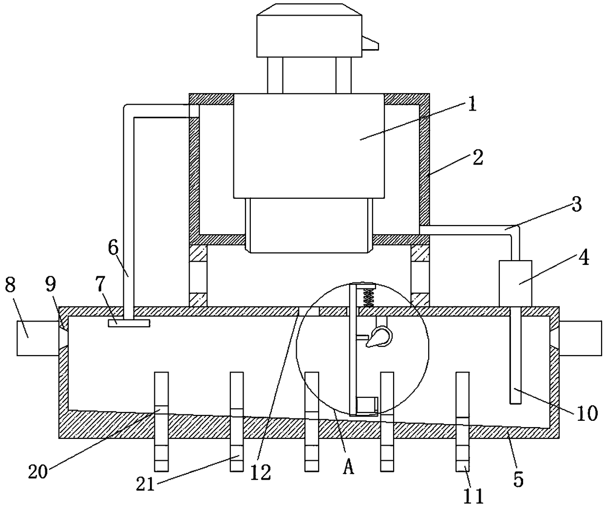 An overheating protection device for pressure sensors