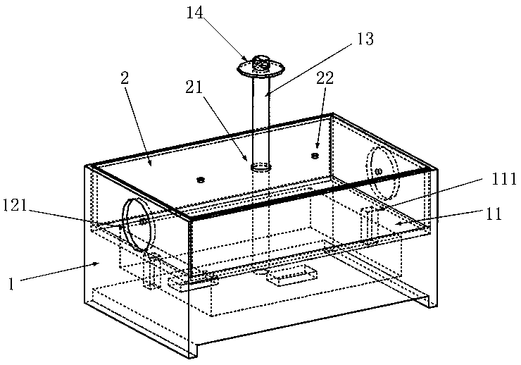 Simple feeding measurement device for fish pond