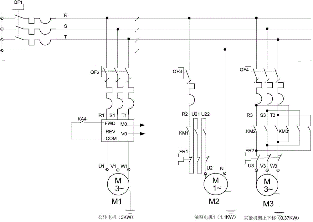 Automatic control system of plastic pipe chipless cutting machine