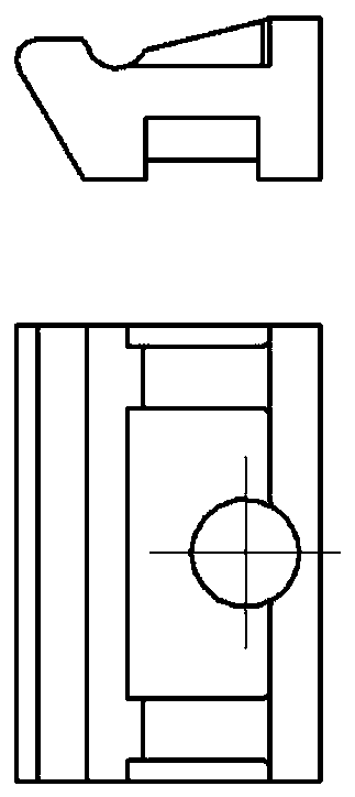 Tramcar rail fastener