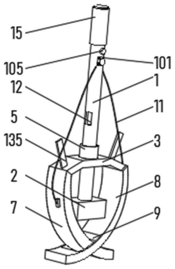 Mop having protective cover and used for preventing water immersion and stinking