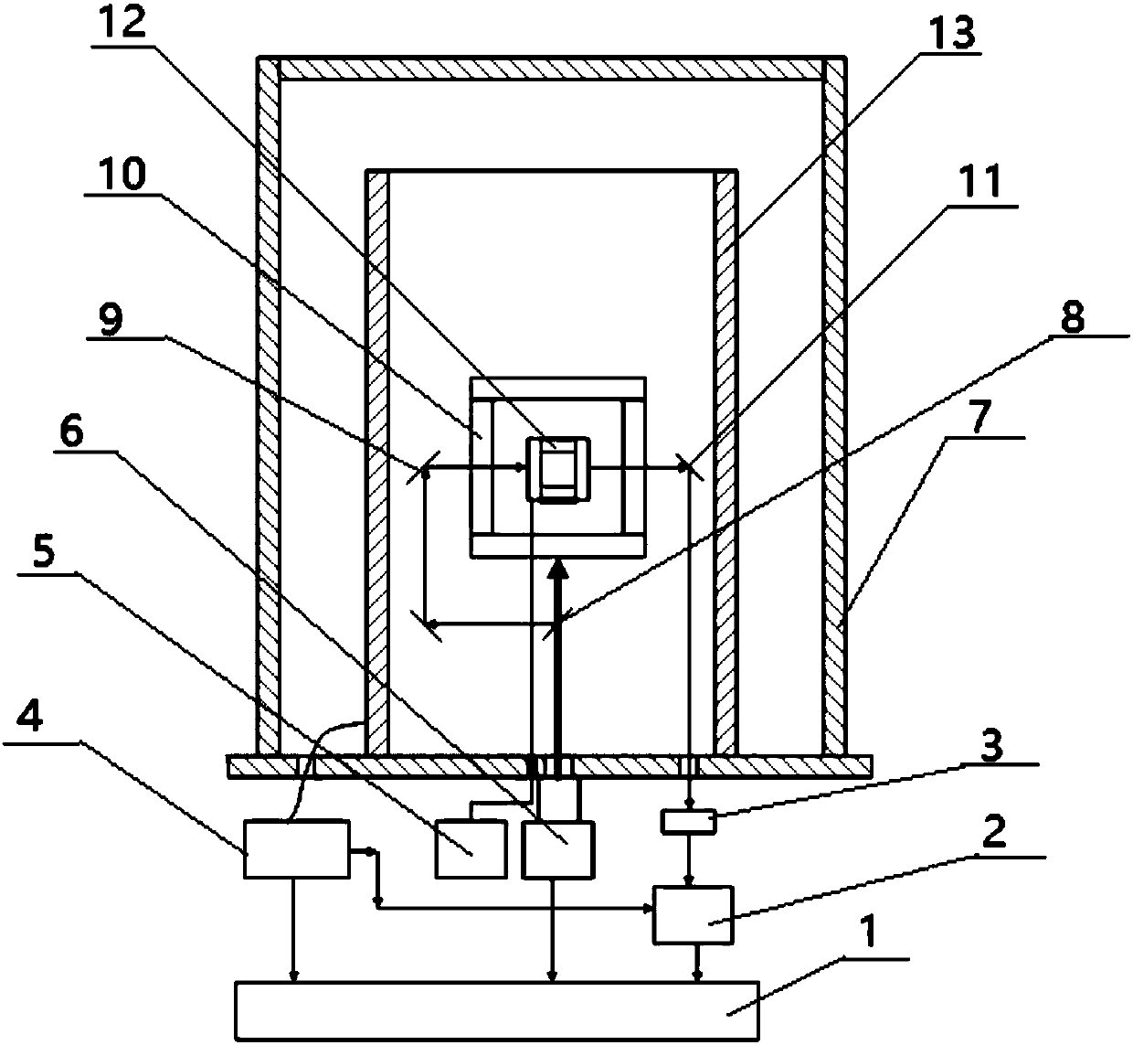 Laser heating nuclear magnetic resonance gyroscope