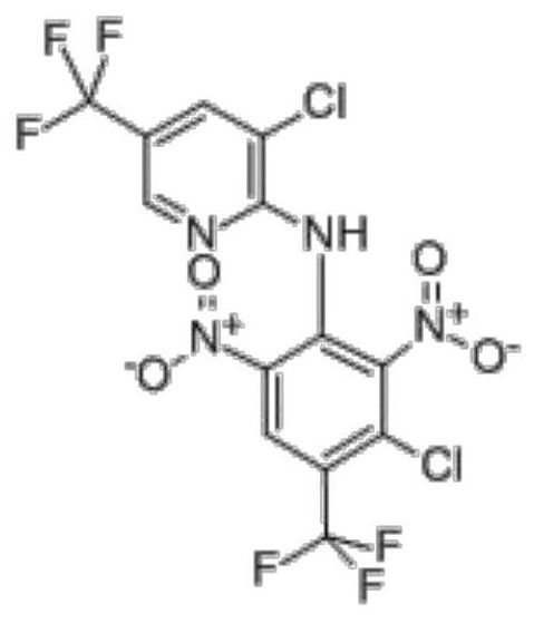 A kind of insecticidal composition containing fluazinam and propargite