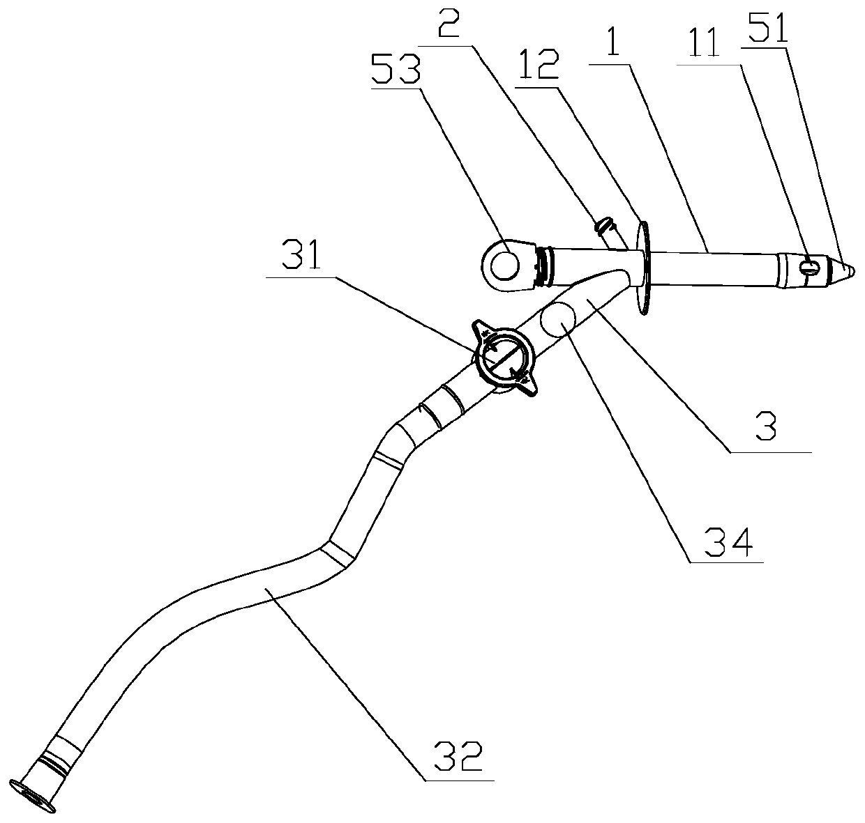 Intestinal tract multi-cavity irrigation and drainage device