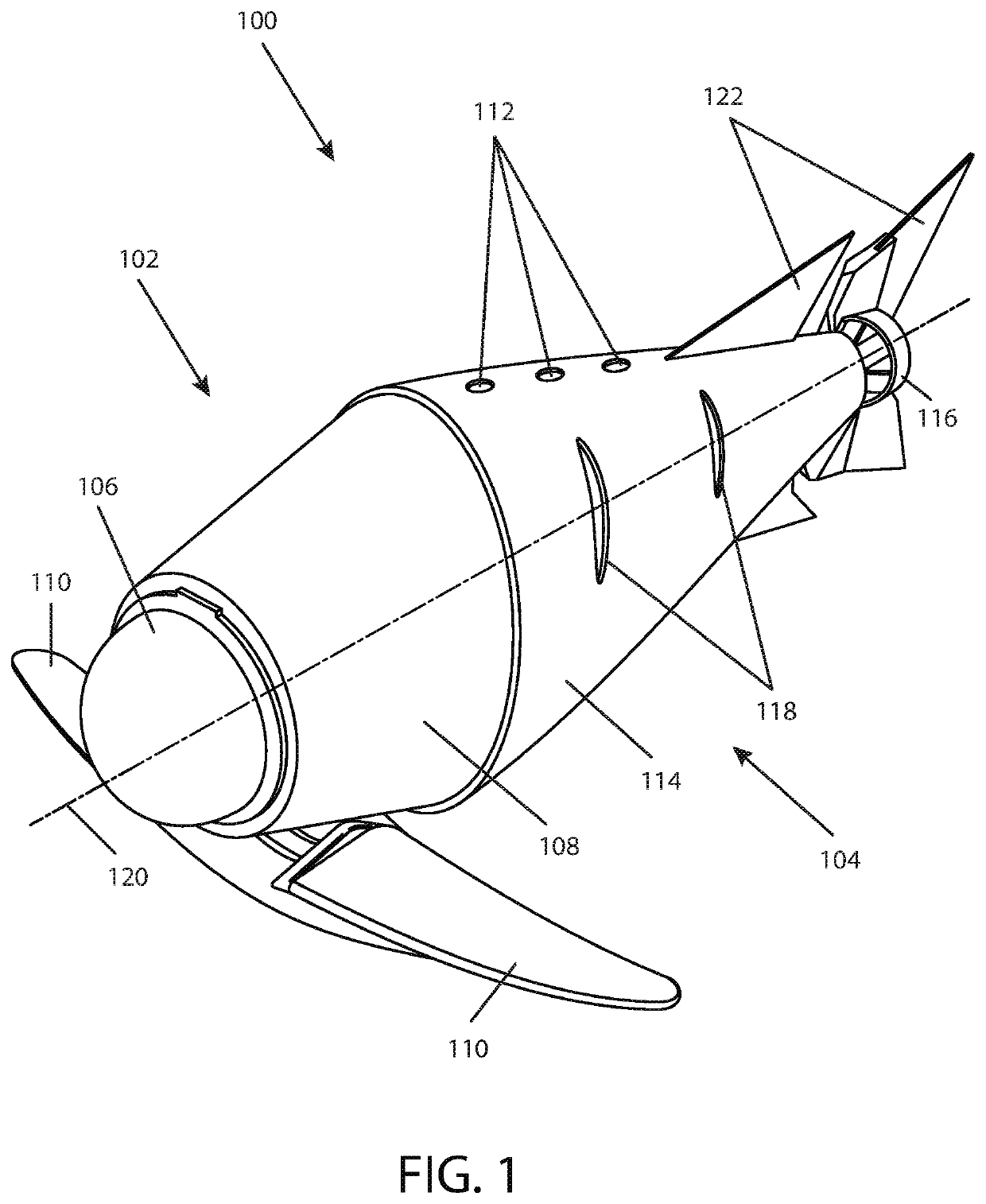 Modular biomimetic underwater vehicle