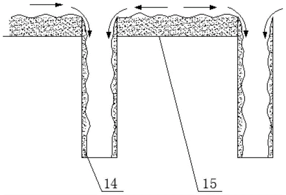 Evaporative cooling chiller with rotating water distribution