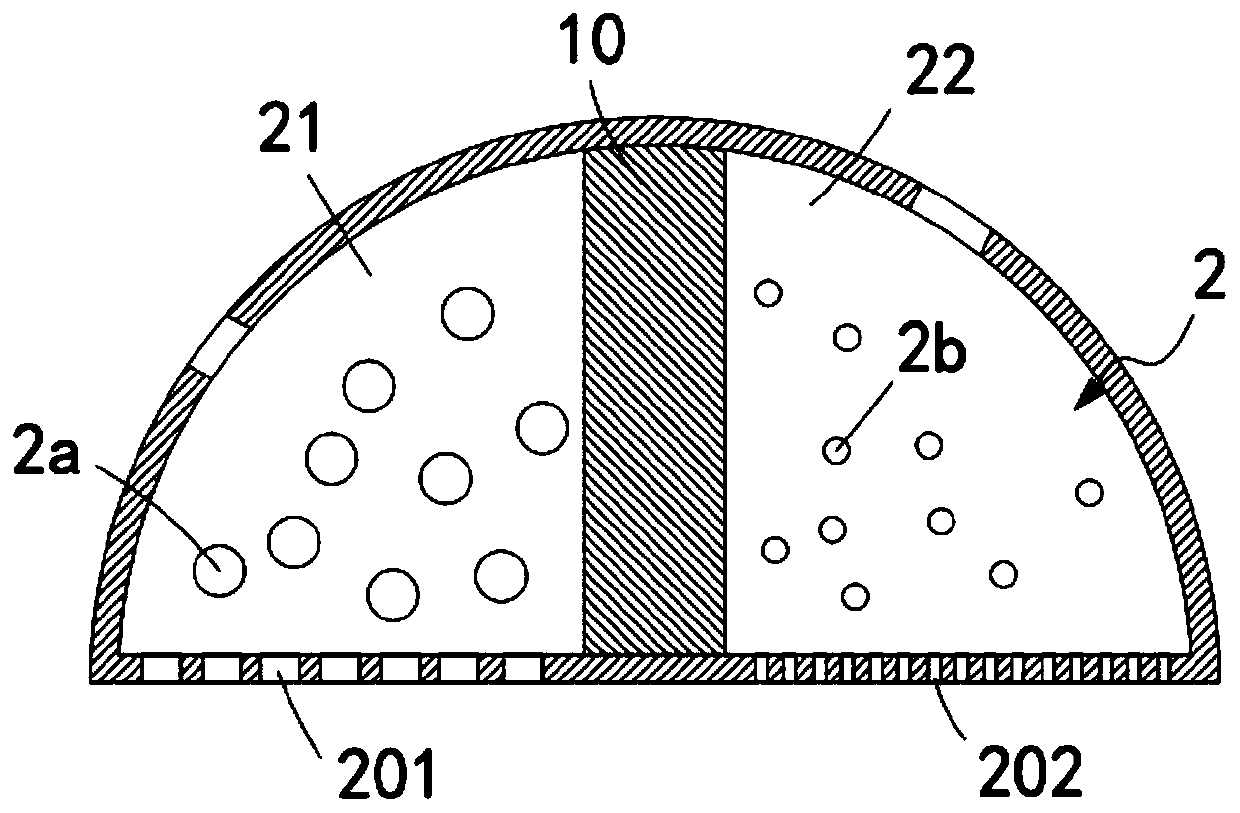 Rain-night reflective bead mixing equipment