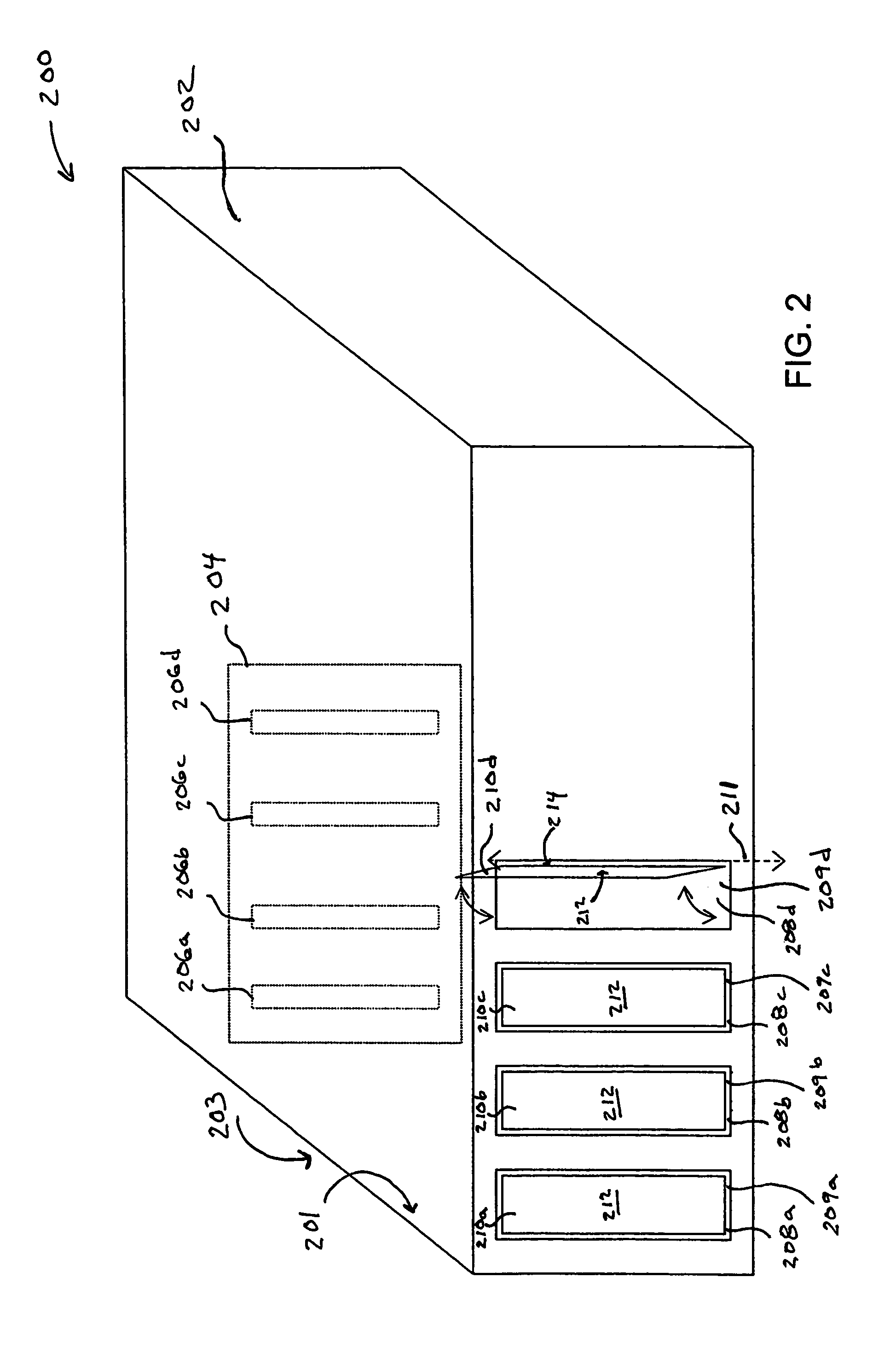 Input/output module computer server door