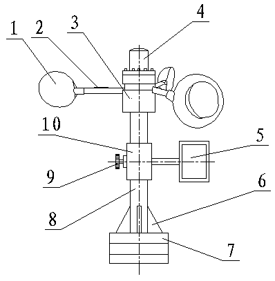 Acousto-optic bird repelling device and application method