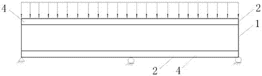 FRP pipe concrete thin-wall box-shaped section component