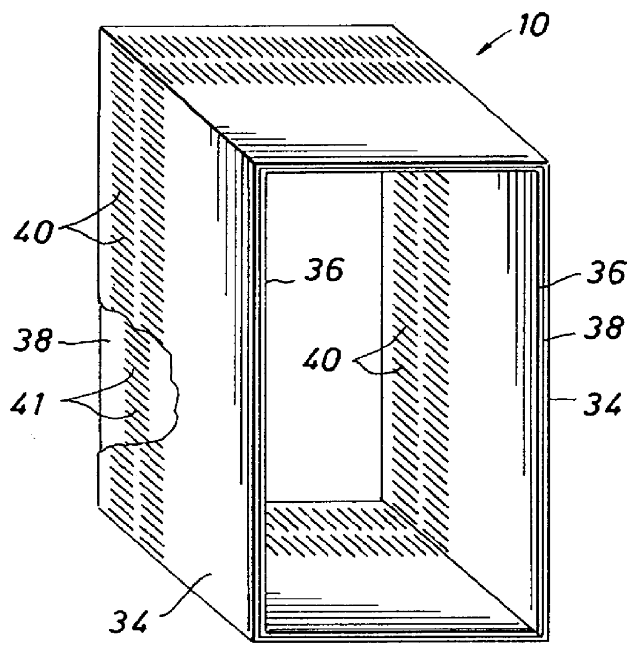 Method and apparatus for removing heavy gases from infant cribs