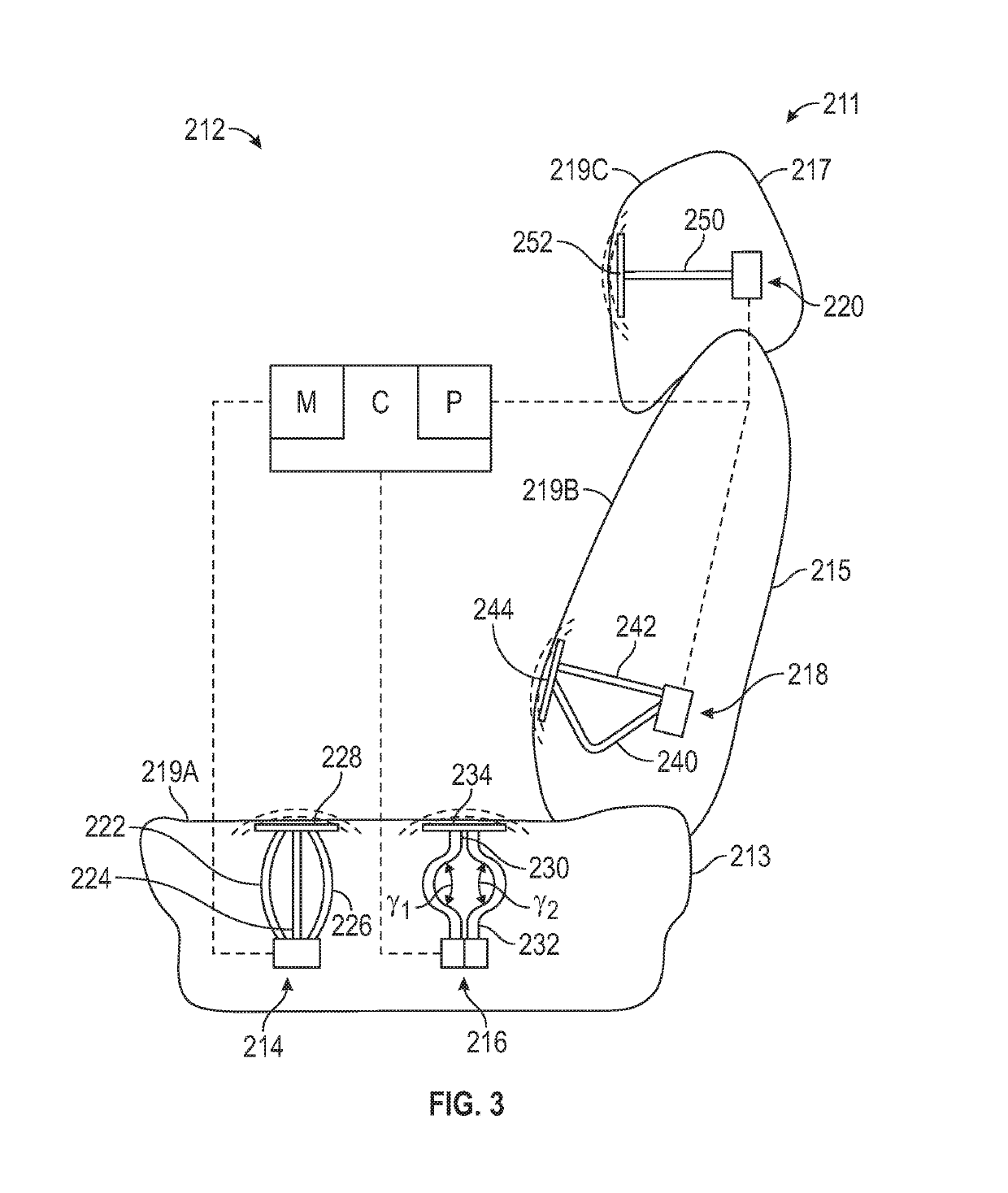 Haptic device with waveguide and seat assembly having the same