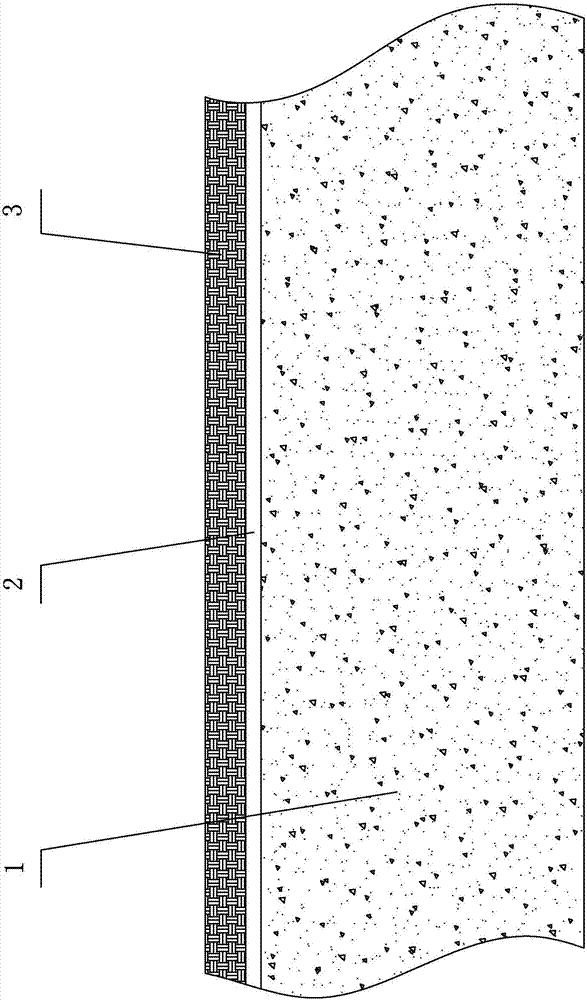 Durable ultrathin asphalt skid-resistant surface layer pavement structure and construction method