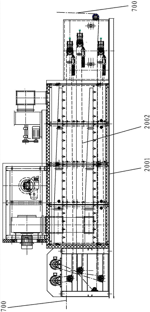 Cloth printing assembly line