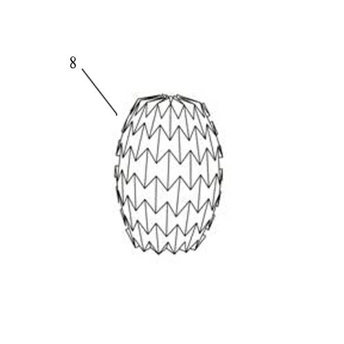 Lamp capable of automatically changing light brightness and shape of lamp body, and adjusting method thereof