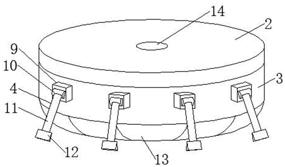 Auxiliary grinding device for ground grinding machine