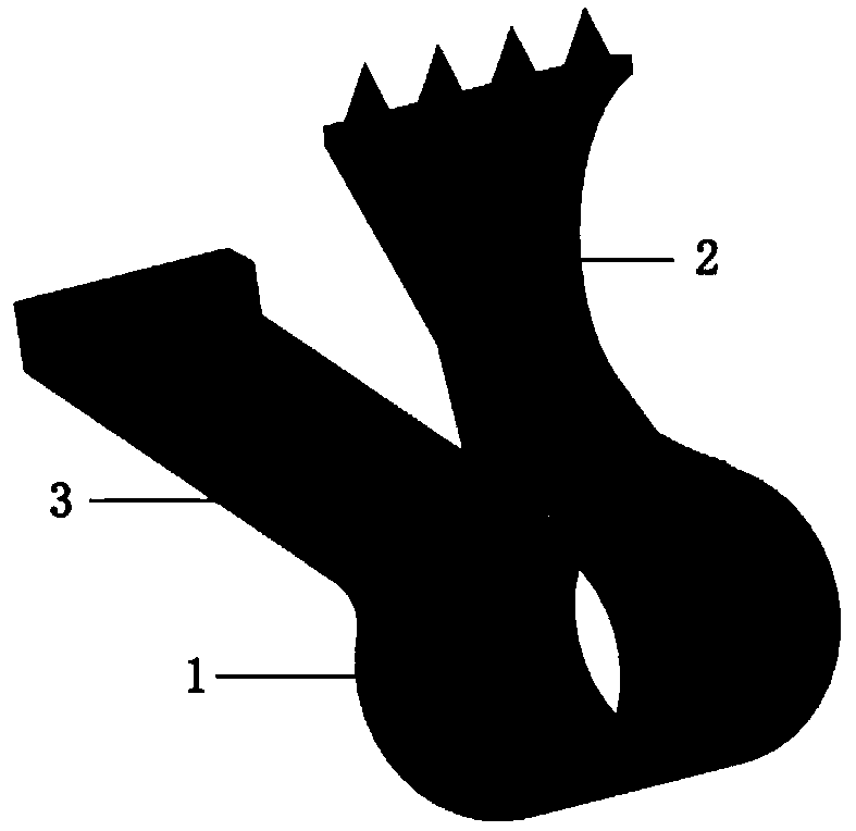 Ship tail shaft bracket electric arc wire fusing 3D printing manufacturing method and product thereof