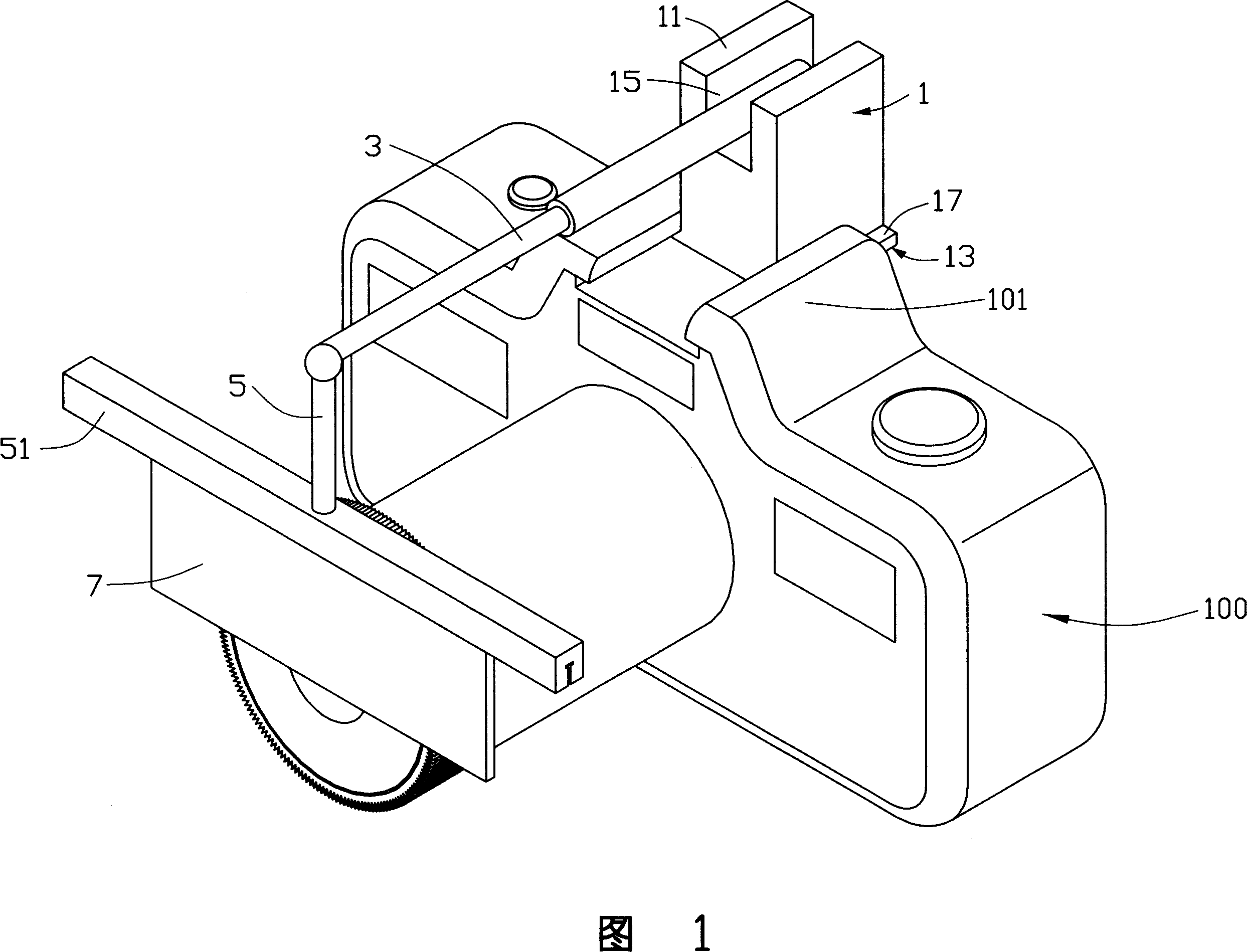 Automatic black card device by camera