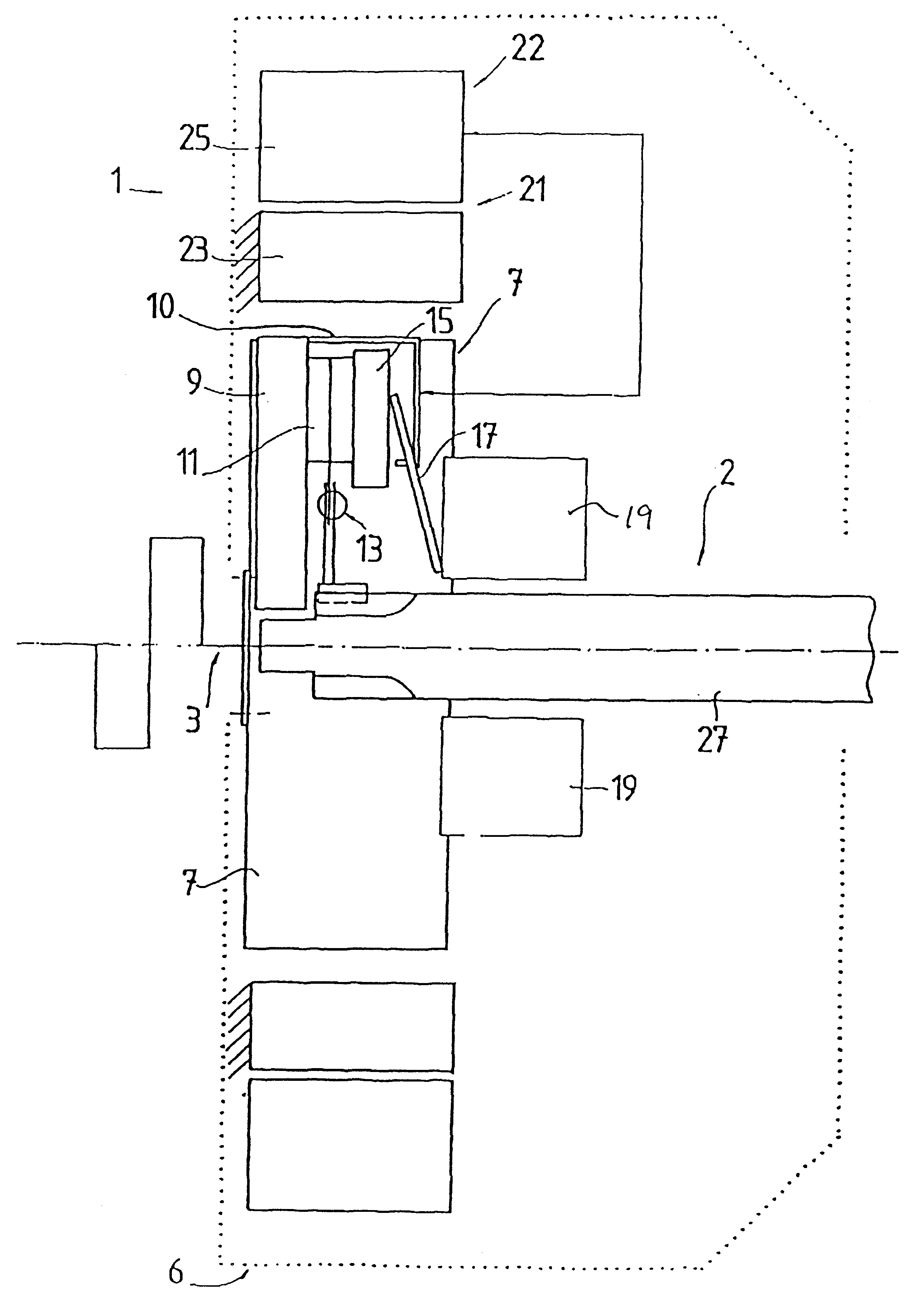 Drive arrangement for a motor vehicle