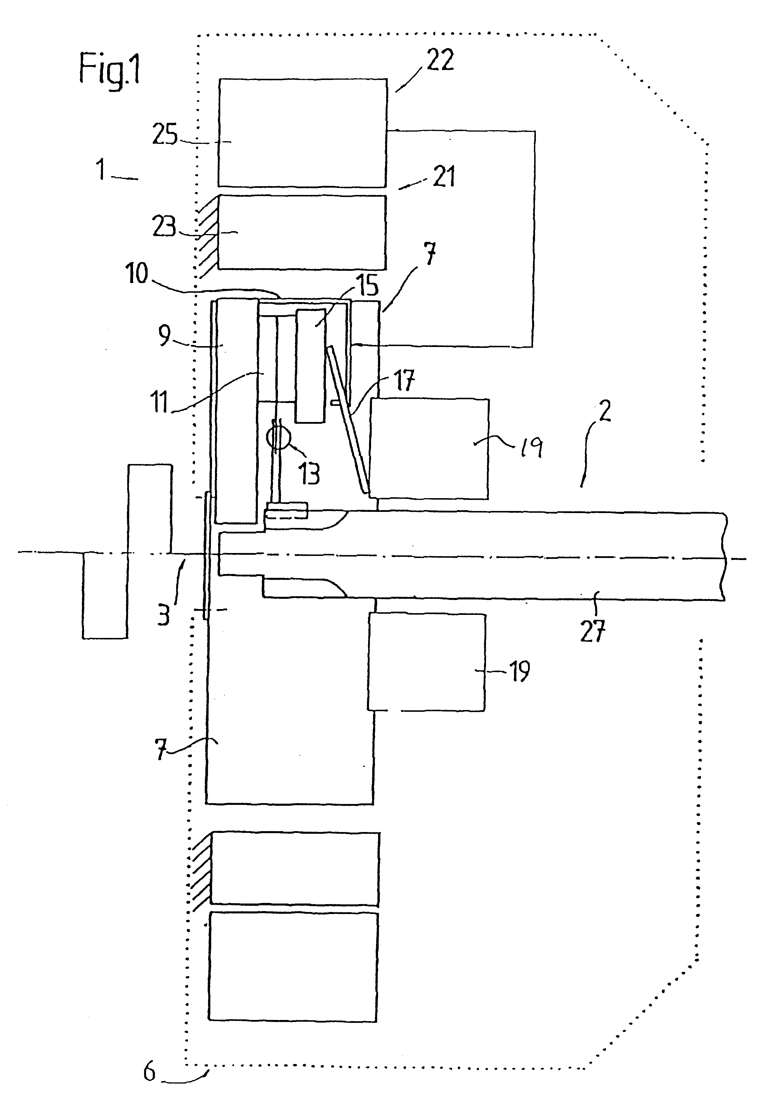 Drive arrangement for a motor vehicle