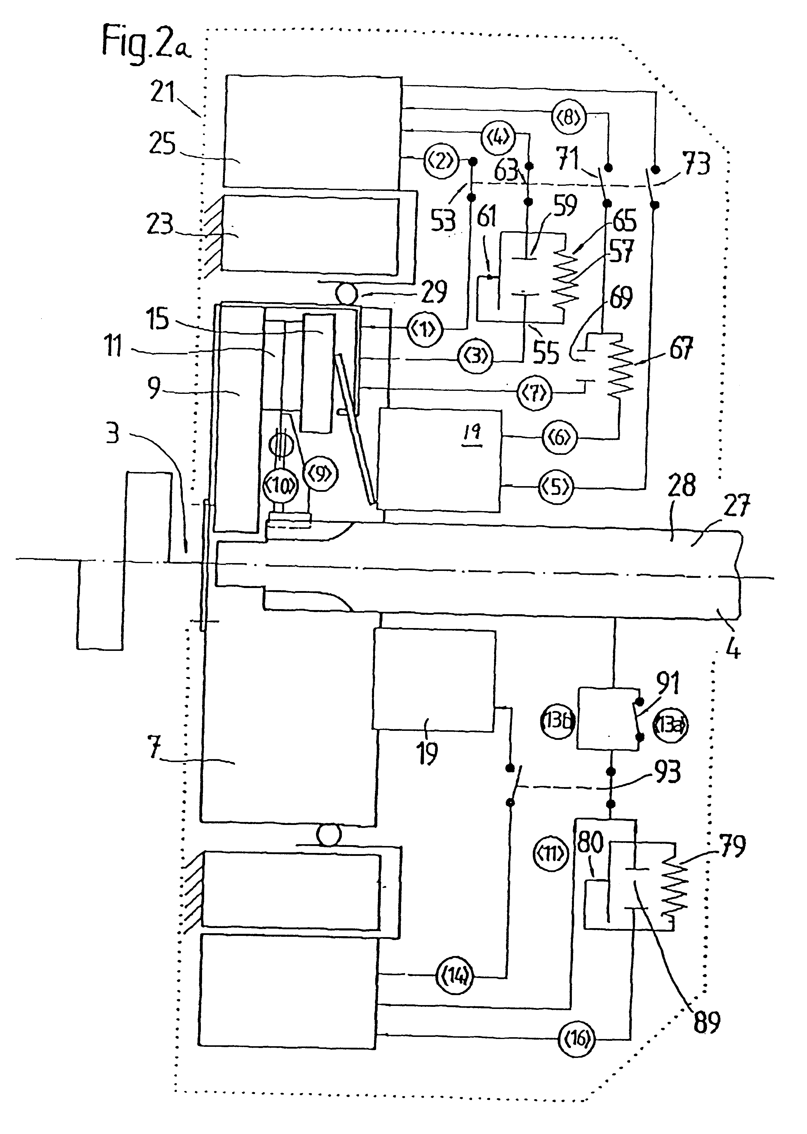 Drive arrangement for a motor vehicle