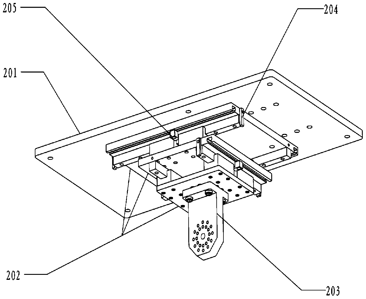 Knee joint force loading and biomechanical characteristics detection experimental platform