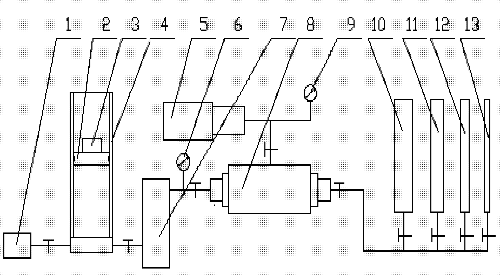 Constant-pressure steady-state gas permeability measuring instrument