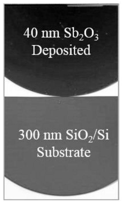 VDW dielectric material and preparing method and application thereof