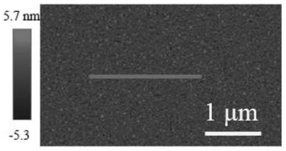 VDW dielectric material and preparing method and application thereof