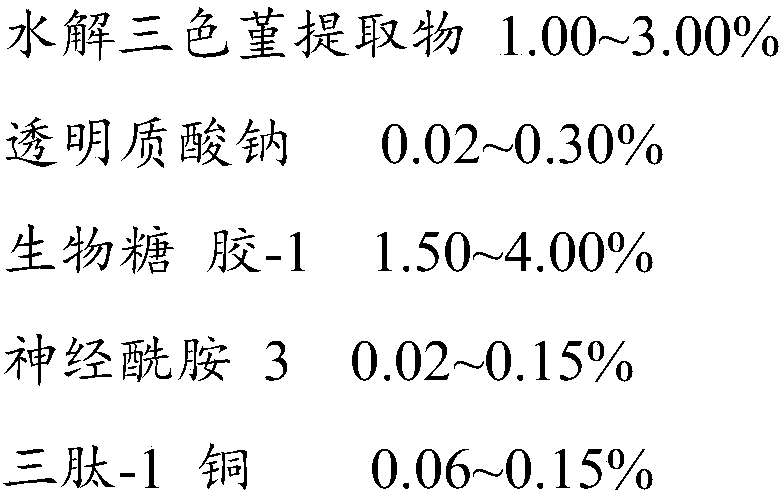 Moisturizing and repairing composition for stimulating cellular water channel protein production