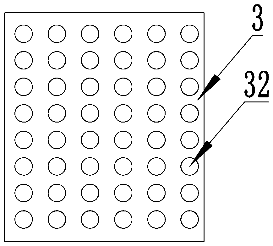 Recycled concrete screening device