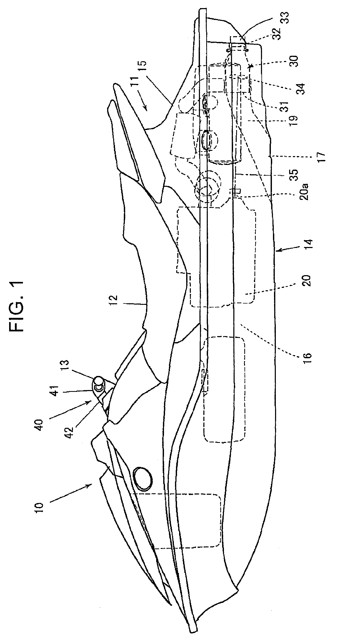 Steering unit for small watercraft