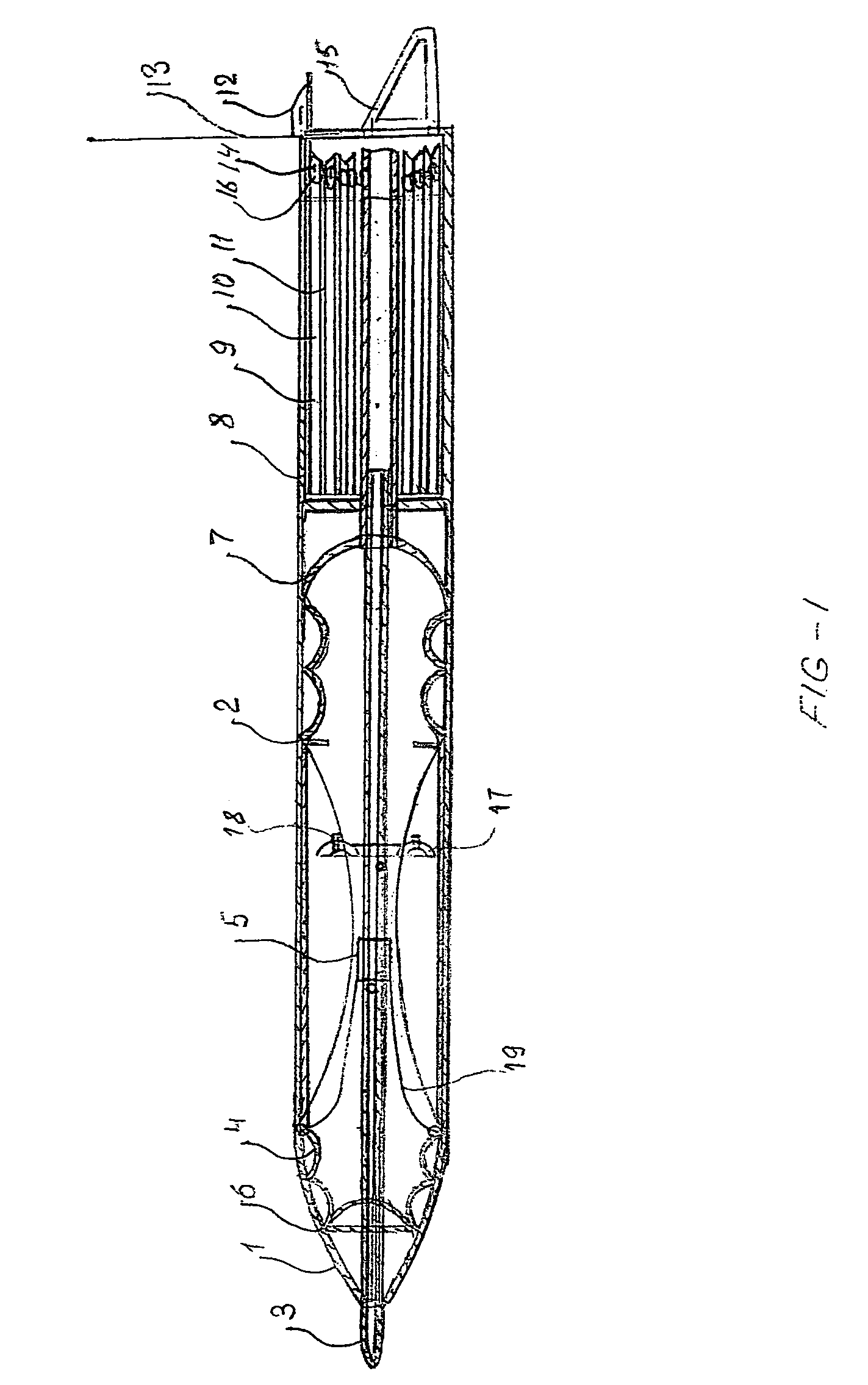 Fast-moving cumulative torpedo-mine "present"